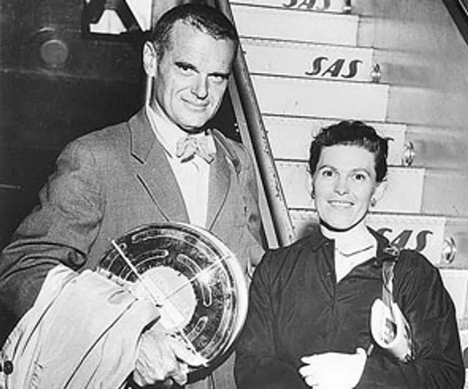 Ritratto di Charles e Ray Eames